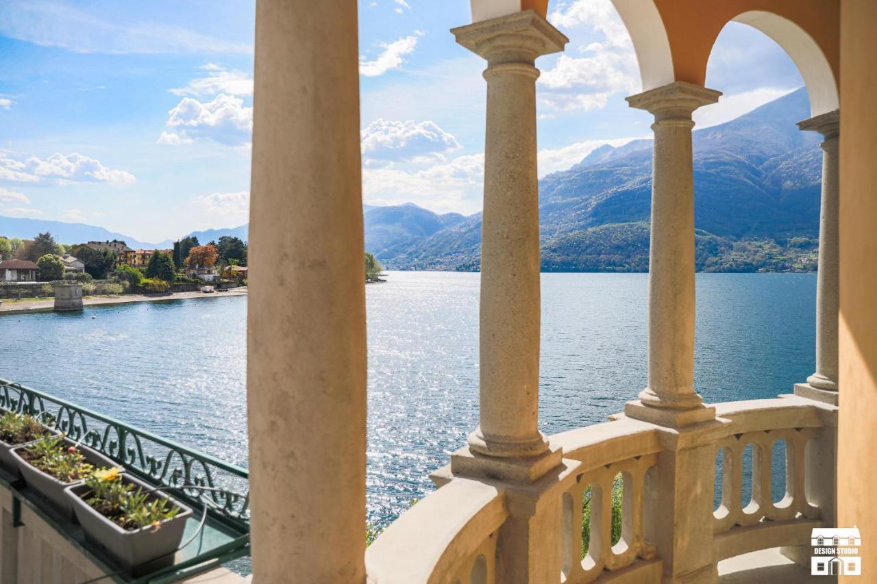 Villa Plinio Lago Di Como Dervio Bagian luar foto
