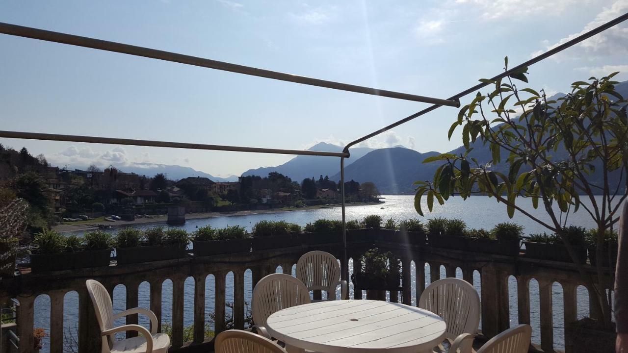 Villa Plinio Lago Di Como Dervio Bagian luar foto