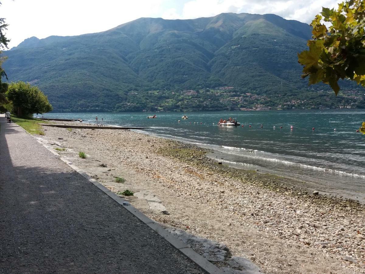 Villa Plinio Lago Di Como Dervio Bagian luar foto